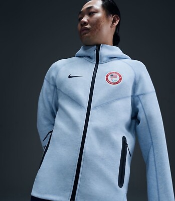 Nike OLYMPIC PARALYMPIC USOPC USA Team Tech Fleece Windrunner NWT