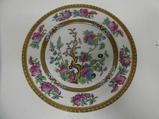 ANTIQUE WOOD SONS TRENT NEW WHARF STAFFORSHIRE POTTERY ENGLAND INDIAN TREE PLATE