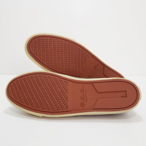 LORO PIANA OPEN WALK Wool Blend Tweed Herringbone Sneaker Loafer 43.5-44 10.5-11 - Picture 6 of 11
