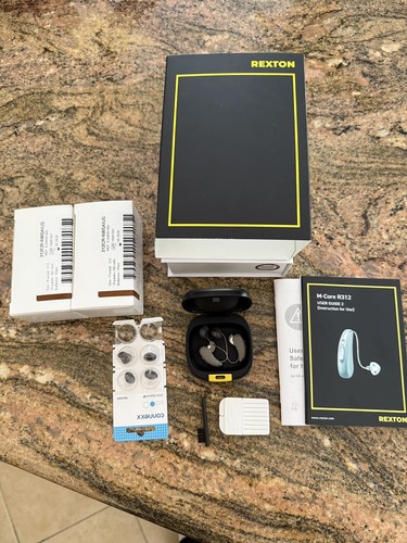 Rexton Hearing Aids M-Core R312 Receiver In Canal NEW