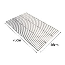 Heavy Duty Stainless Steel BBQ Grill Grate Outdoor Camping Cooking Grid Mesh Net