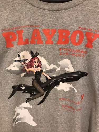 Playboy Tokyo x Color Bars - Take Flight T-Shirt - 2XL Gray