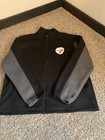 Men's Pittsburgh STEELERS Fleece lined Black Zip up Jacket with Steeler Logo and — photo 3