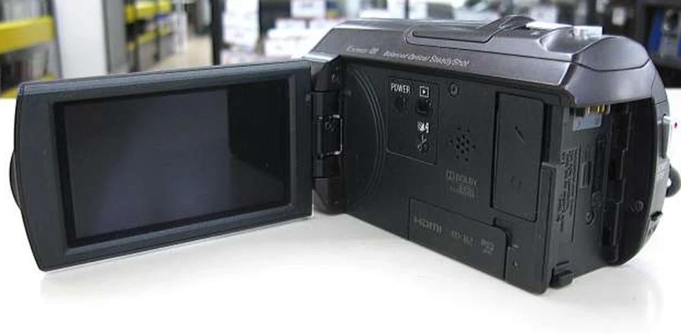 SONY HDR-CX535 HandyCam Digital HD Video Camera Recorder Black Memory 32GB Used - Image 4 of 4