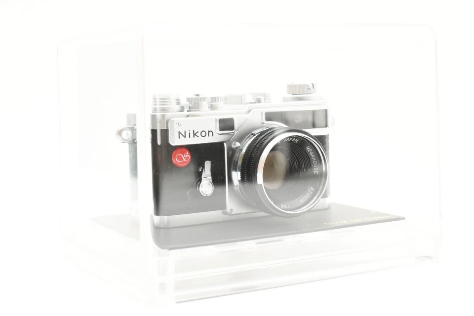 ¡Raro! [SIN USAR] MegaHouseSharan NIKON SP Modelo Mini Cámara Clásica de JAPÓN Foto 4 de 4