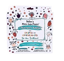Bellen's More Than Peach Creativity Bundle with Colored Pencils Crayons