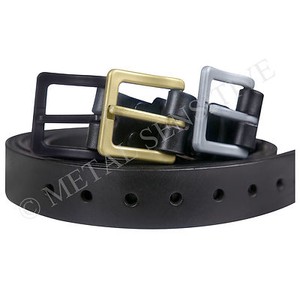 Metal Free Belt 35mm Black Italian Leather Non Metallic Buckle Airport Friendly Ebay
