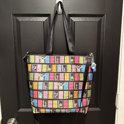 HARVEYS SEATBELT Bag MONSTERS INC LARGE Vacation Tote Purse Crossbody Strap