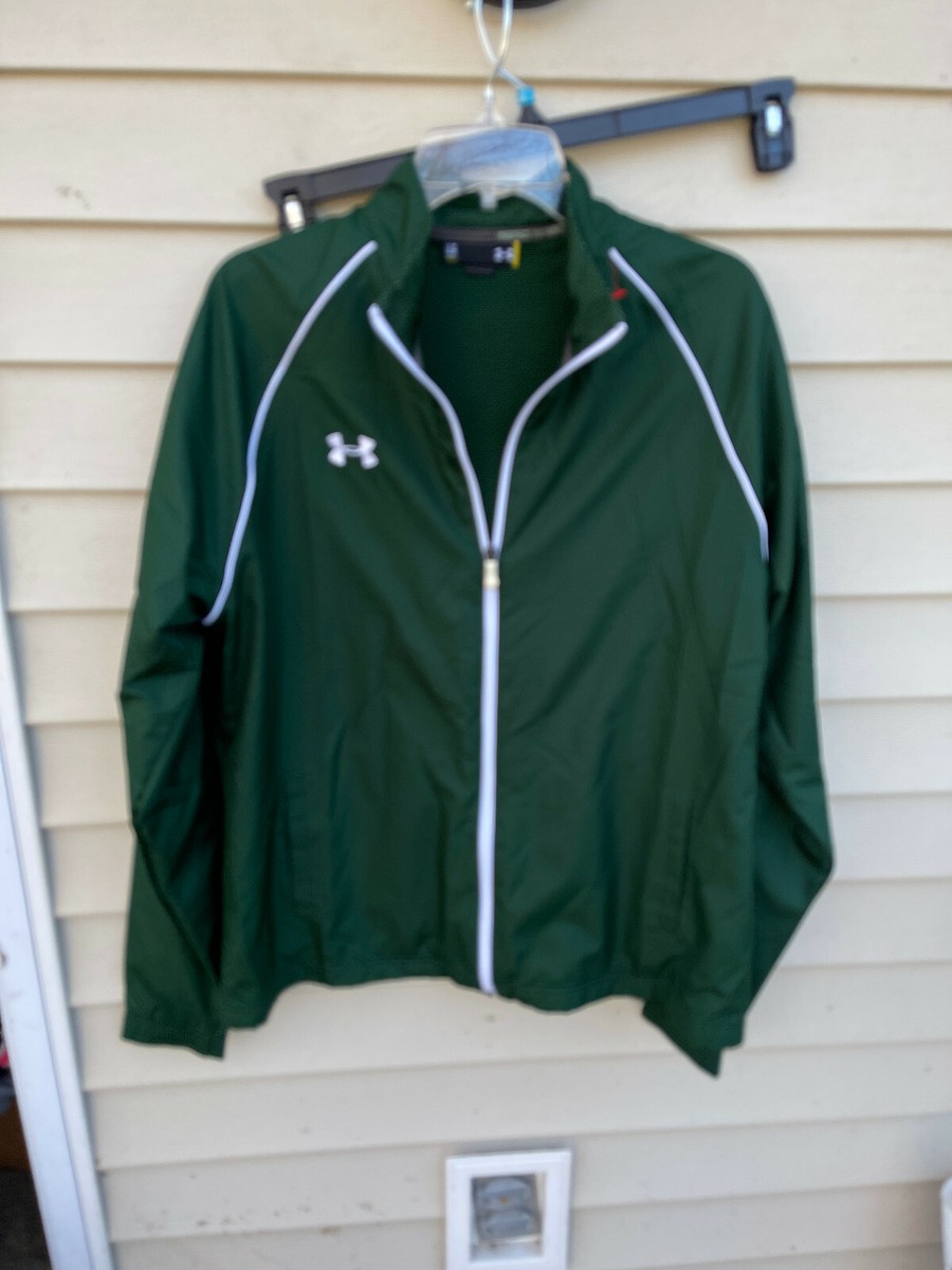 Women's Under Armour Loose Zip Up Windbreaker Jacket Size (L