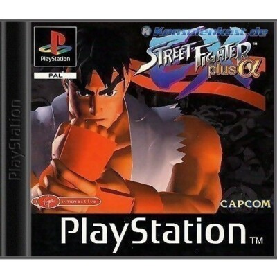 PS1 / Sony Playstation 1 - Street Fighter: Ex Plus Alpha nur CD