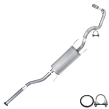 Stainless Steel Exhaust Muffler Assembly fits: 2005-2012 Tacoma 2.7L 128" WB