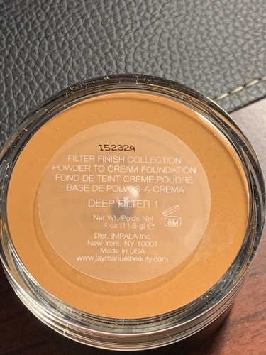 Jay Manuel Beauty Powder to Cream Foundation - Filter Finish - NIB - Picture 11 of 11