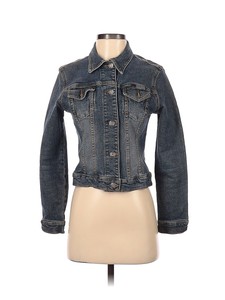 Angels Jeans Women Blue Denim Jacket M 