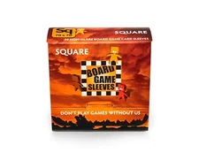 Non-Glare Clear Square Board Game Card Sleeves 70x70mm Arcane Tinman 50pcs