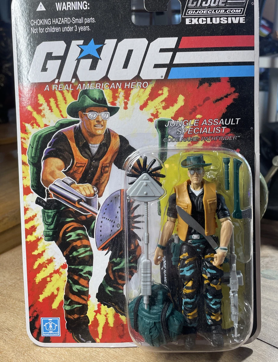 HASBRO GI JOE CLUB EXCLUSIVE JUNGLE ASSAULT SPECIALIST PATHFINDER NEW