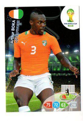 Panini - FIFA World Cup 2014 Brasilien - Arthur Boka - Küste D'Ivoire (9502)