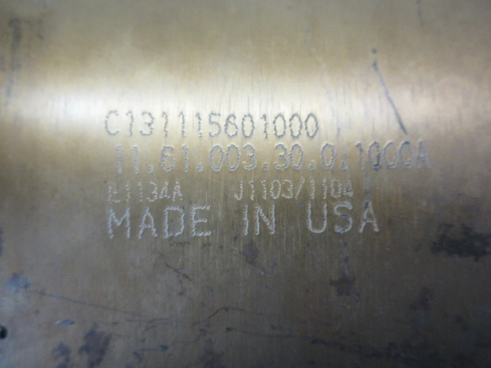 11 12 2011 2012 FISKER KARMA c131115601000 tubo de escape convertidor catalítico Foto 2 de 4