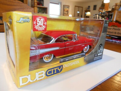 2007 Jada Toys 1:24th Scale DUB CITY OLDSKOOL 1957 Chevy Bel Air