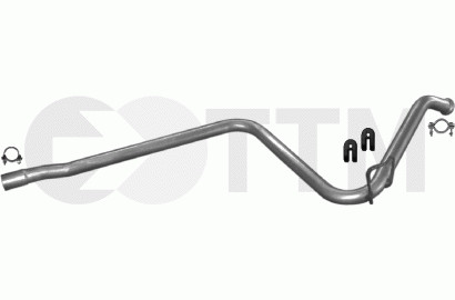 Tuyau intermédiaire Renault R5 Super 5 1.4 tube échappement central berline
