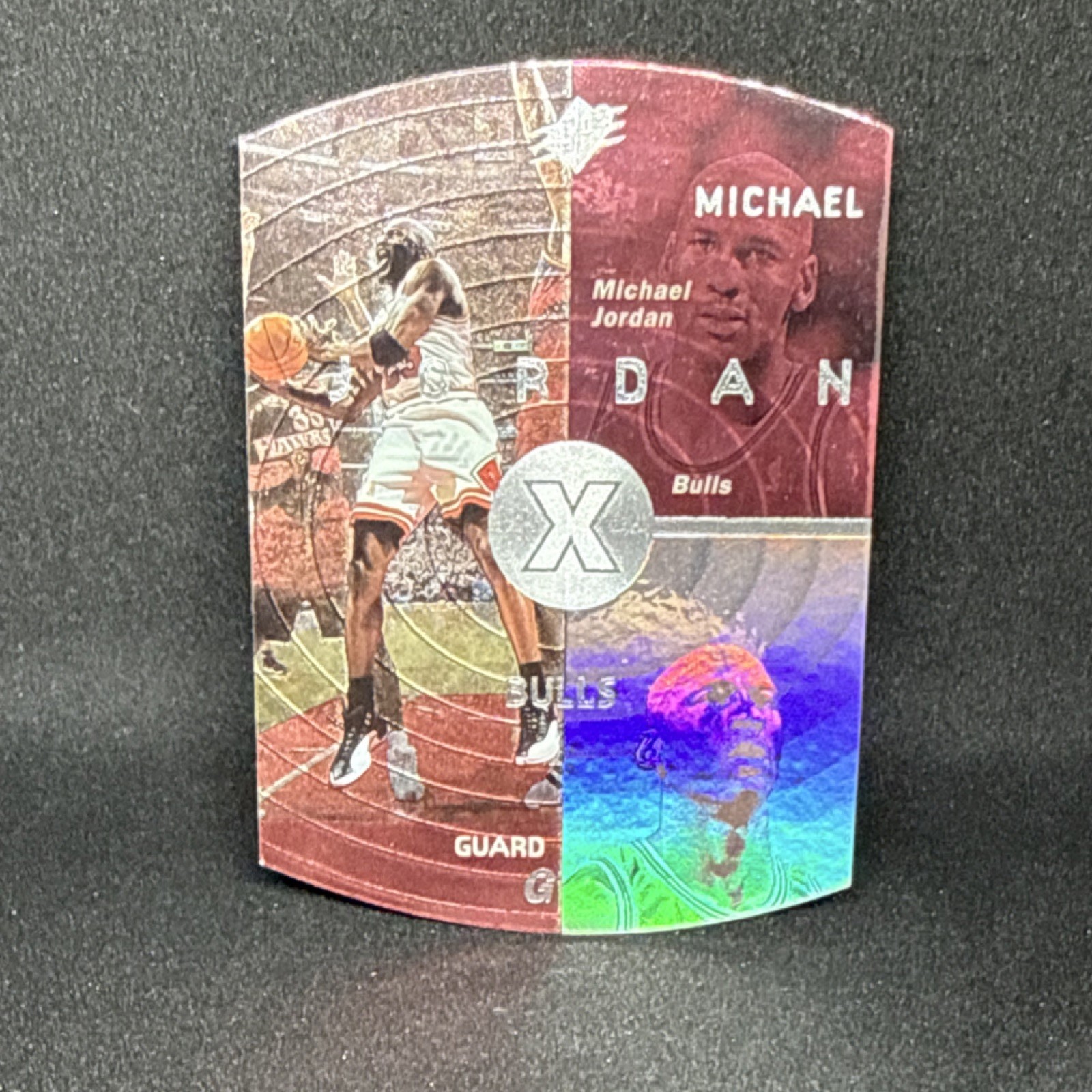 Upper Deck 1997-98 SPx Michael Jordan #6 Die-Cut Chicago Bulls NBA