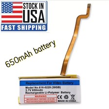 650mAh Replacement battery for ipod classic 6g 6th gen generation 80GB A1238