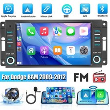 7 Apple Carplay For 2009-2012 Ram 1500 2500 3500 Car Stereo Radio Gps Navi