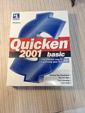 Quicken 2001 Basic Software Windows 95/98/NT 4/2000