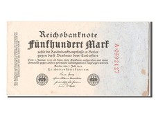 [#302800] Banknote, Germany, 500 Mark, 1922, 1922-07-07, UNC(60-62)
