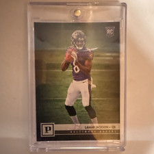 Panini 2018 Football Lamar Jackson Rookie Card #309 Baltimore Ravens NFL. rookie card picture