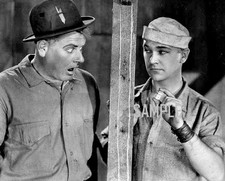 1928 ALAN HALE & WILLIAM BOYD in SKYSCRAPER Photo  (171-x)