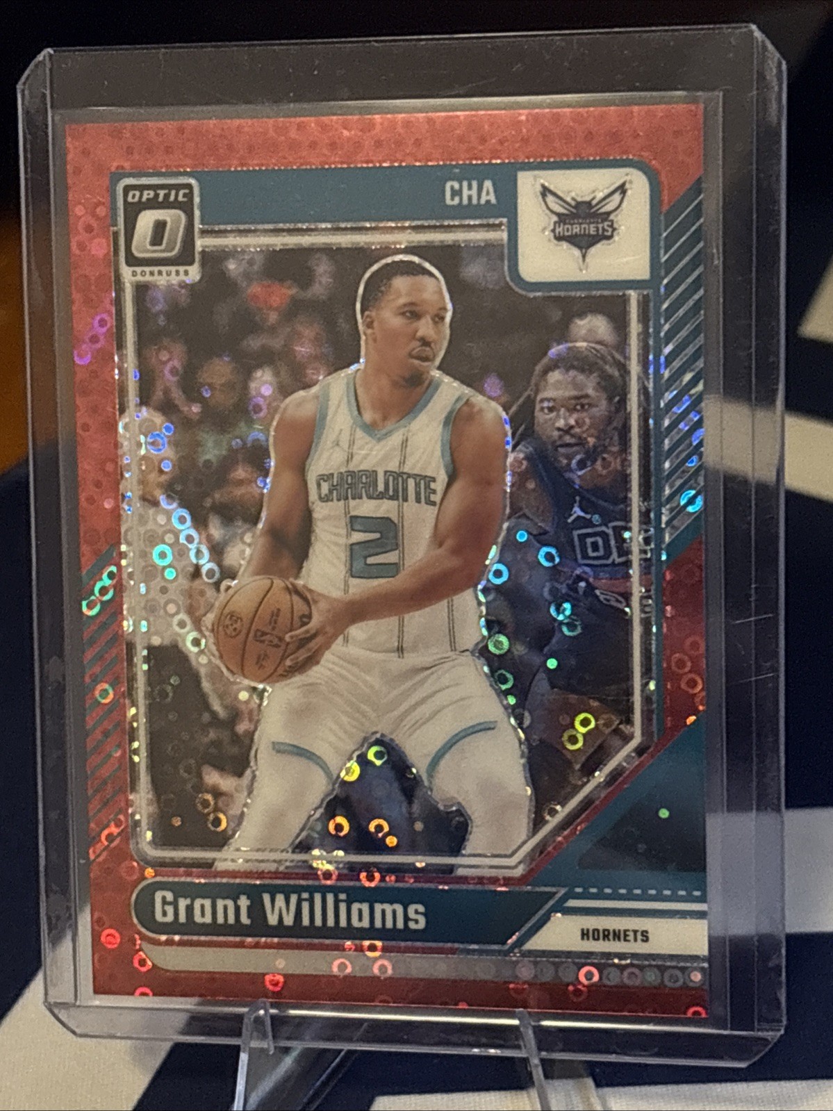 2024-25 Panini Donruss Optic - Grant Williams #77 Red Fast Break Prizm /75