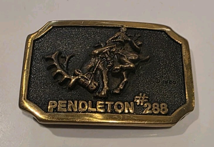 1980 Pendleton # 288 Heritage Mint Solid Brass Vi… - image 1