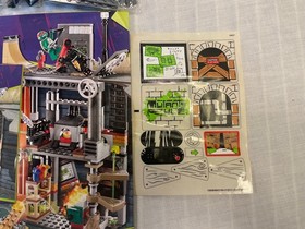 TURTLE LAIR ATTACK, SHELLRAISER STREET CHASE, BAXTER ROBOT RAMPAGE Lego sets