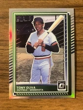 2025 Panini Donruss - Optic Tony Oliva #23 Holo Prizm