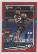 2020 Panini Donruss Rookie Press Proof Red John Hightower IV #278 0nr3