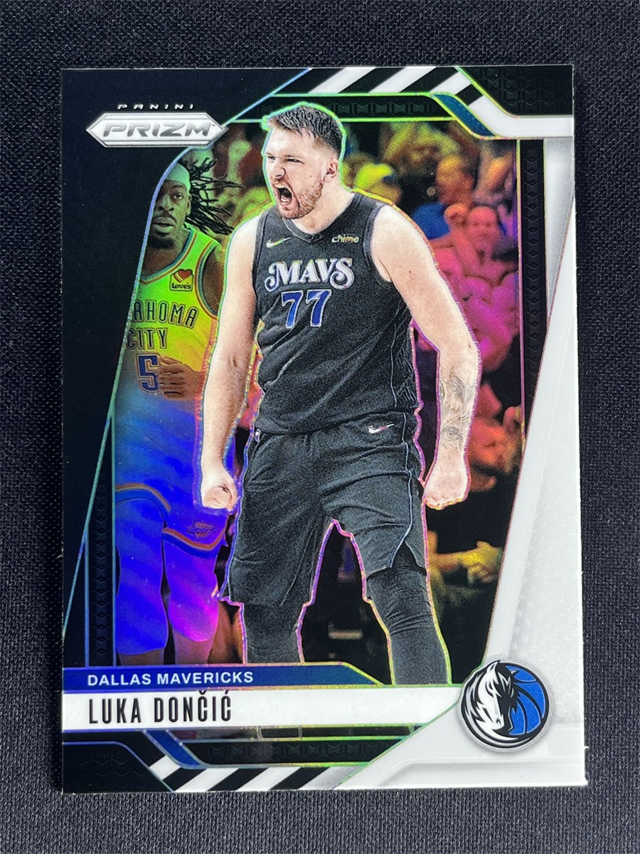 2024-25 Panini Prizm Luka Doncic #89  Black White Panda Prizm Case Hit SSP