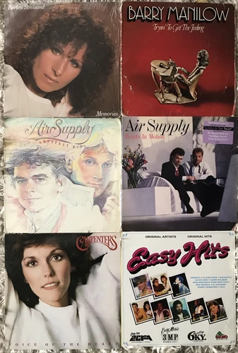 Air Supply/Barbra Streisand/Carpenters/Barry Manilow/Billy Joel/Elton John/10cc+