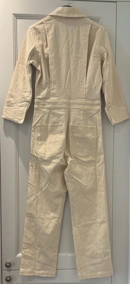 Nuevo Mono Marca J Marfil Denim Pierna Recta Gota de Nieve Talla XS 6-8 Foto 4 de 4