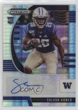 2020 Panini Prizm Draft Picks Rookies Hyper 31/75 Salvon Ahmed #151 Auto 0eo6