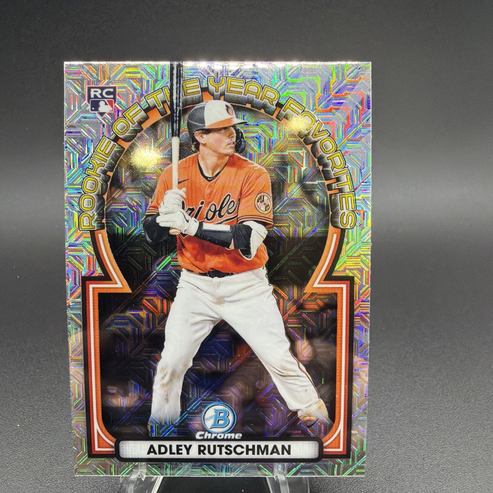 2023 Bowman - Rookie of the Year Favorites Adley Rutschman Mojo Refractor