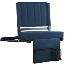 SPORT BEATS Stadium Seats with Back Support Bleacher Chairs with Back and Cushio