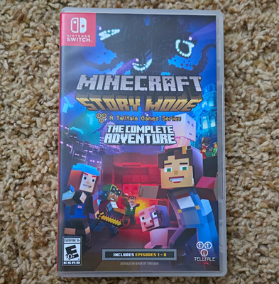 Telltale Games Minecraft: Story Mode Complete Adventure Switch E10+ NTSC