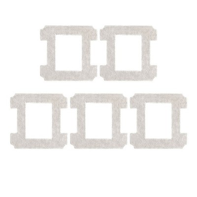 4X(Reinigbare und Wiederverwendbare Mikrofaser MopptüCher für  WINBOT W1 W13020