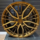 19 AUDI A4 S4 B6 B7 B8 B9 RIVIERA RF9 FLOW FORMED DUAL BRONZE 85J ALLOYS X4