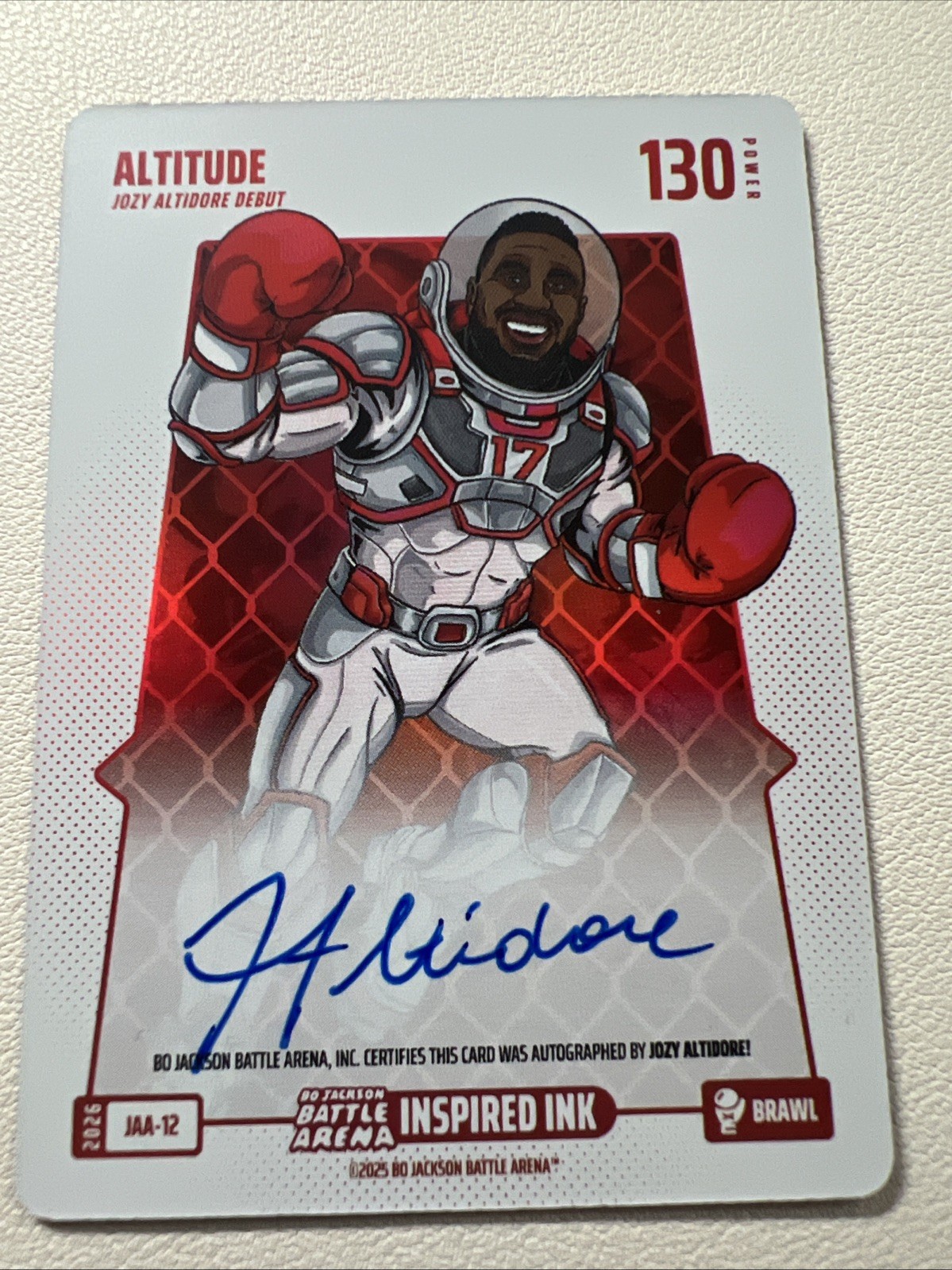 2026 Bo Jackson Battle Arena Jozy Antidore Altitude Brawl AUTO Ken Griffey Set