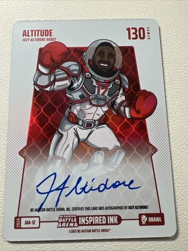 2026 Bo Jackson Battle Arena Jozy Antidore Altitude Brawl AUTO Ken Griffey Set