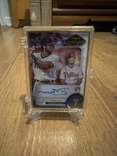 Matt Vierling 2022 Topps Gold Label Framed On Card Rookie Auto FA-MV. rookie card picture