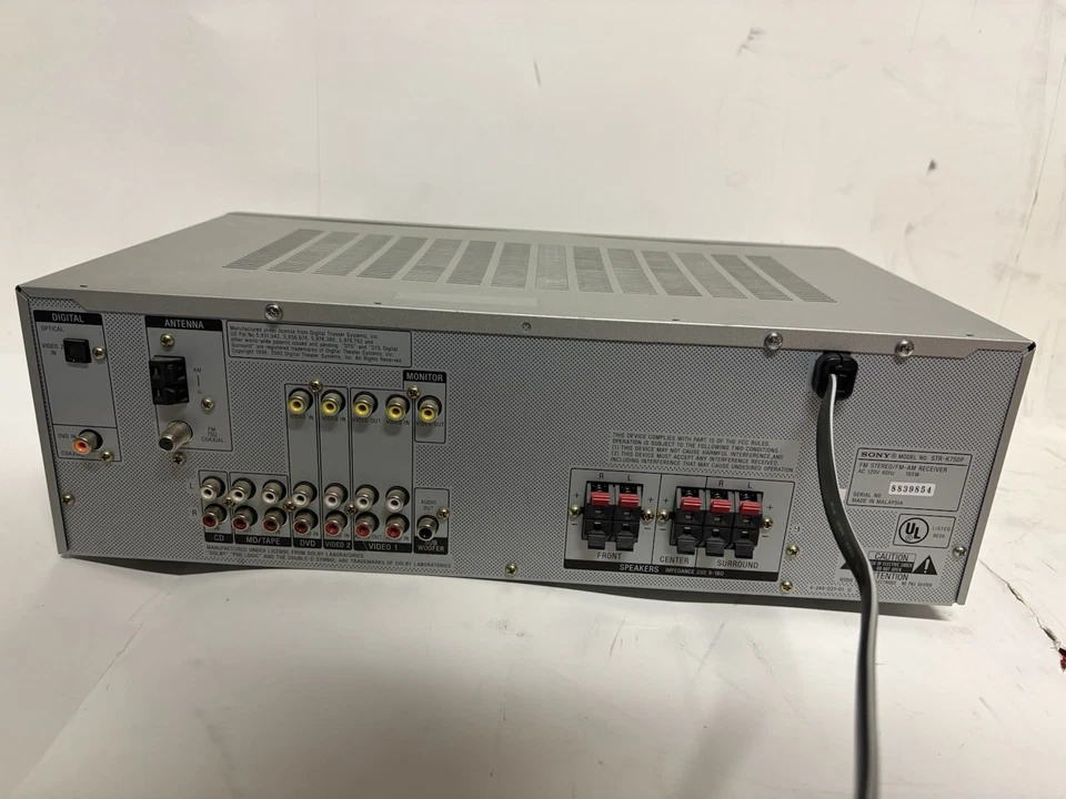 Sony STR-K750P Silver Audio Video Receiver - Image 3 of 4