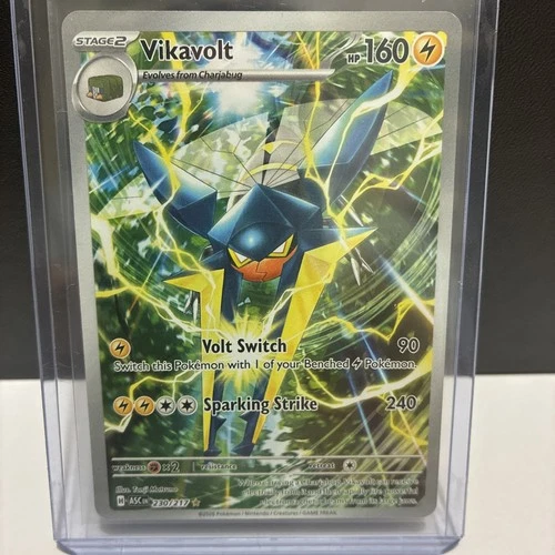 Vikavolt 230/217 Illustration Rare Ascended Heroes Pokemon Near Mint