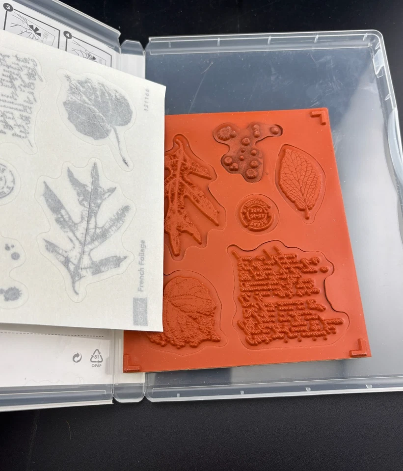 Stampin’ Up! Hojas de sello de goma de follaje francés 121166 Foto 2 de 2